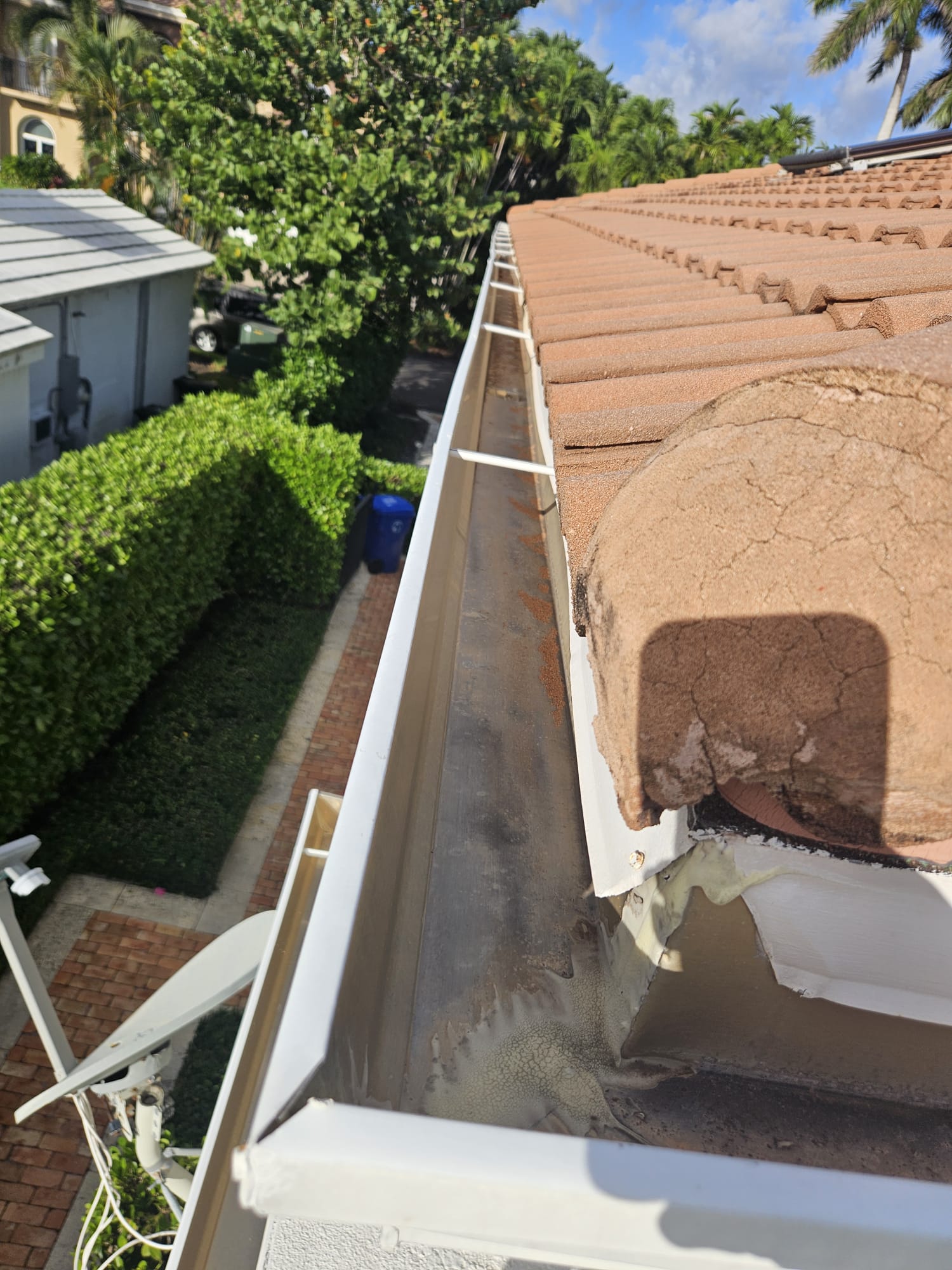Gutter cleaning South Florida